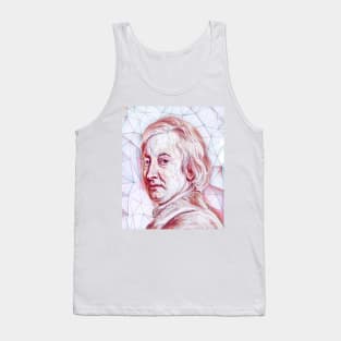 John Dryden Portrait | John Dryden Artwork | line art Tank Top